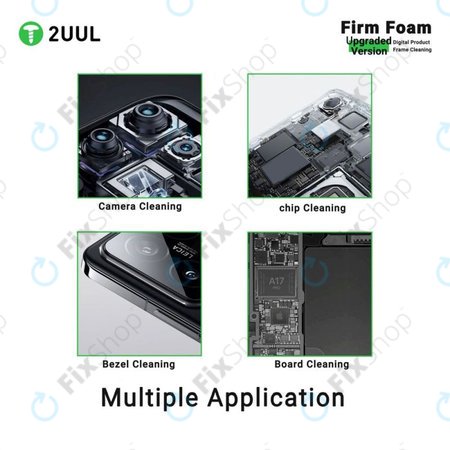 2UUL SC07 - Tampons de nettoyage haute densité pour caméra, puces et PCB (500pcs)