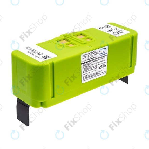 iRobot Roomba 600, 800, 900-series - Batterie 4502233, 4374392, 2130LI 14.4V 4000mAh HQ