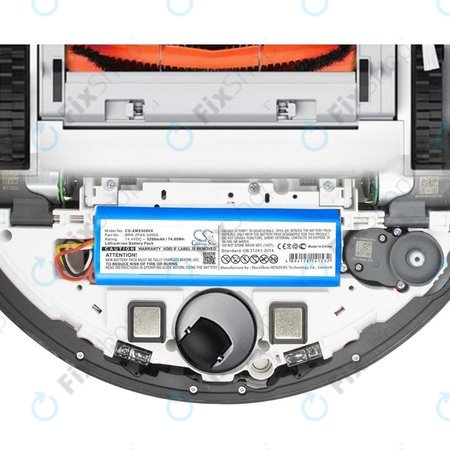 Xiaomi Mi Robot Vacuum Mop-series, Dream-series, Roborock-series - Batterie BRR-2P4S-5200 Li-Ion 14.4V 5200mAh HQ