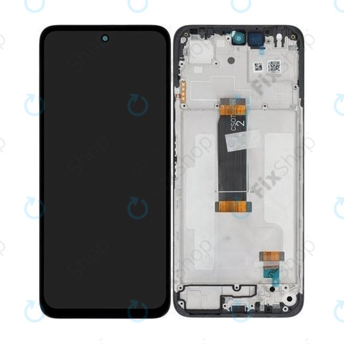 Xiaomi Redmi 13 4G, Redmi 13 5G, Poco M6 4G - Écran LCD + Écran tactile + Cadre - 560001N19A00 Genuine Service Pack