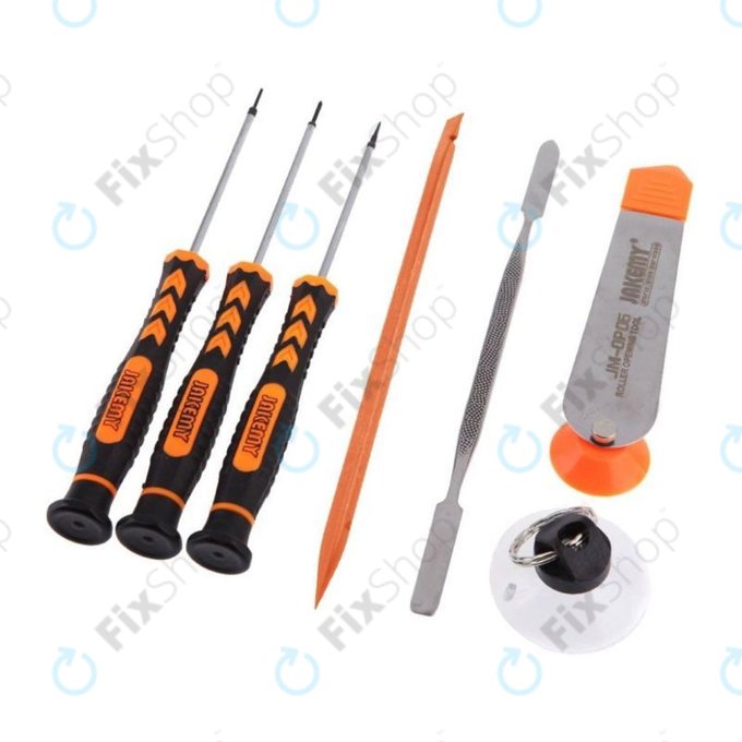 Jakemy JM-182 - Jeu de tournevis et d'outils 7 en 1 pour appareils Apple