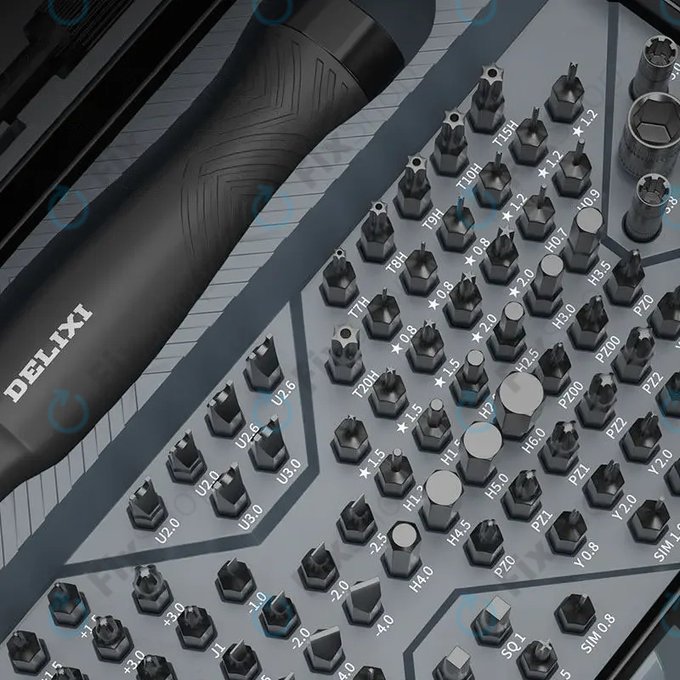 Xiaomi DELIXI - Ensemble de tournevis 145pcs