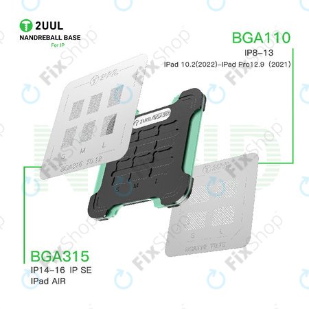 Base magnétique double face pour rebillage NAND, 2UUL BH16