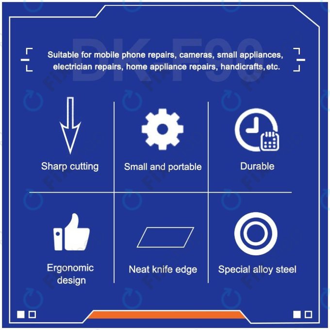 Relife DK-F90 - Pince plate à 90°