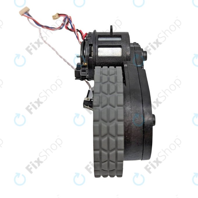 Roue avec moteur, Gauche, Noir pour iRobot Roomba Combo 111, Roomba Combo 113
