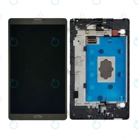 Samsung Galaxy Tab S 8.4 T700 - Écran LCD + Écran Tactile + Cadre (Bronze Titane) - GH97-16047B Genuine Service Pack