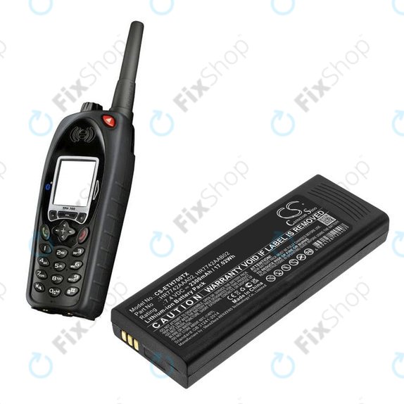 Batterie pour EADS P3G, TPH700, 2300mAh, Li-Ion, 7.4V, HR7742AAA02, HQ