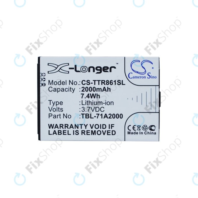 TP-Link M5000, M7000-series, TL-M5350, TL-M7300, TL-TR761, TL-TR861 - Batterie TBL-71A2000 2000mAh HQ