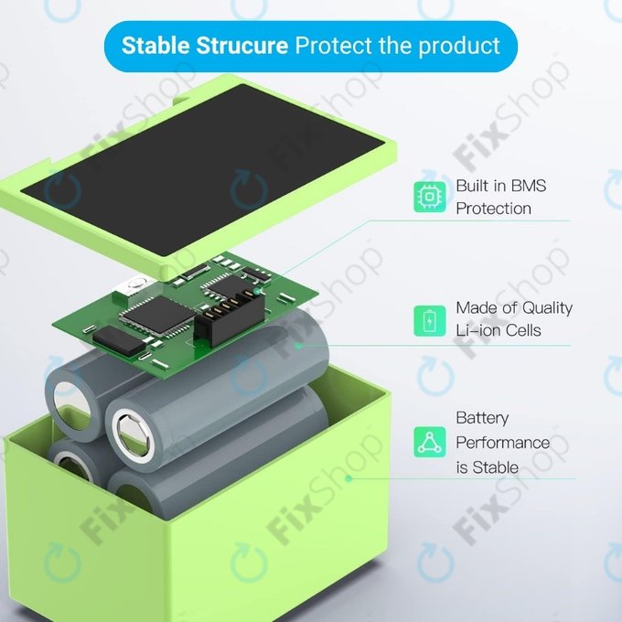 iRobot Roomba e-series, i-series - Batterie ABL-D1, 4624864, ABL-D2 Li-Ion 14.4V 3000mAh