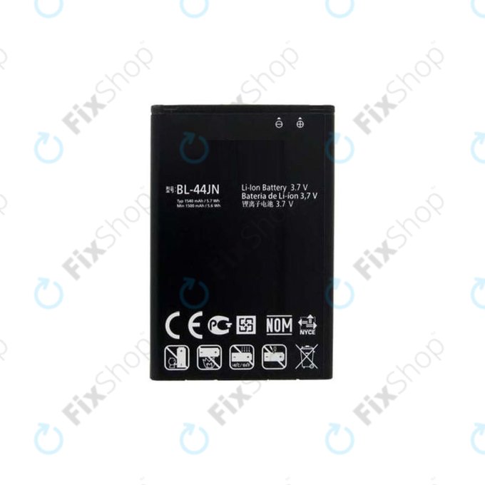 LG Optimus L5 E610, LG L3 - Batterie BL-44JN 1500mAh