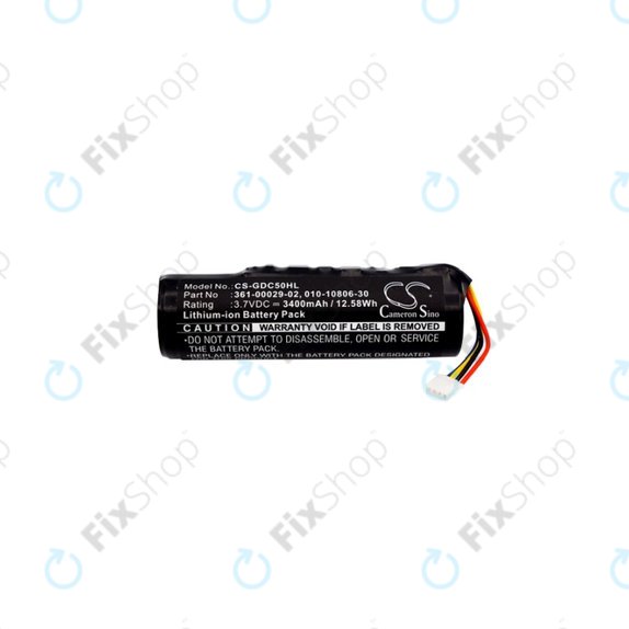 Garmin Alpha 100, DC50, GAA002, GAA003, GAA004, T5, TT10, TT15 - Batterie 010-10806-30, 010-11828-03, 361-00029-02 3400mAh HQ