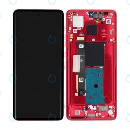 Motorola Edge 40 - Écran LCD + Écran Tactile + Cadre (Viva Magenta) - 5D68C22712 Genuine Service Pack