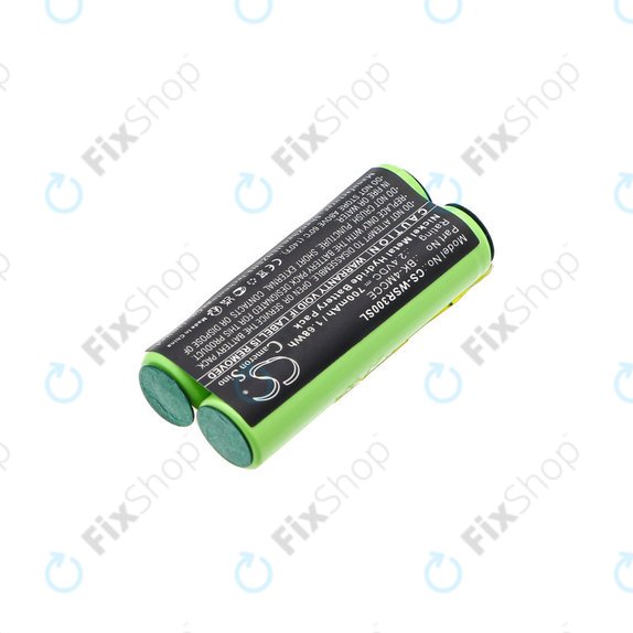 Batterie pour Waterpik 900 Sonic Toothbrush, Sensonic Plus Sr-3000, 700mAh, Ni-MH, 2.4V, BK-4MCCE, HQ
