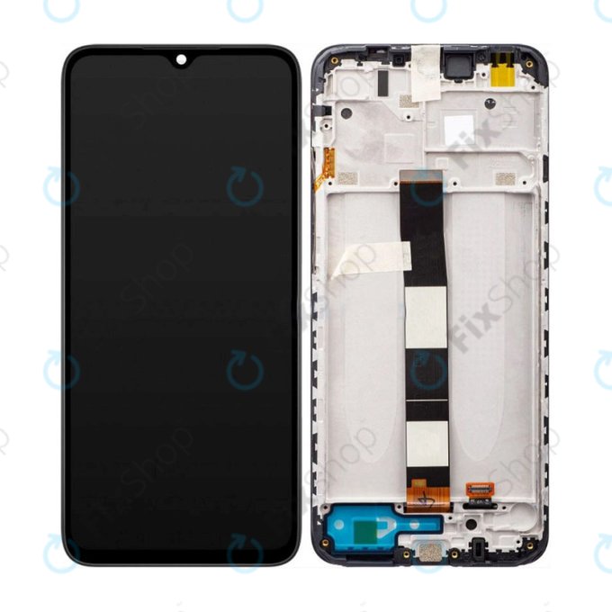 Xiaomi Redmi 10A 220233L2C 220233L2G - Écran LCD + Écran Tactile + Cadre (Noir) TFT