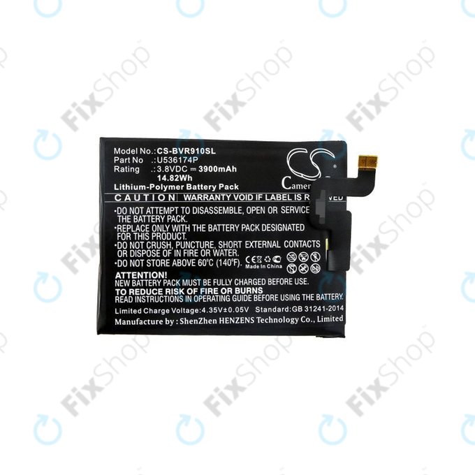 iGet Blackview BV9000 Pro - Batterie U536174P 3900mAh HQ