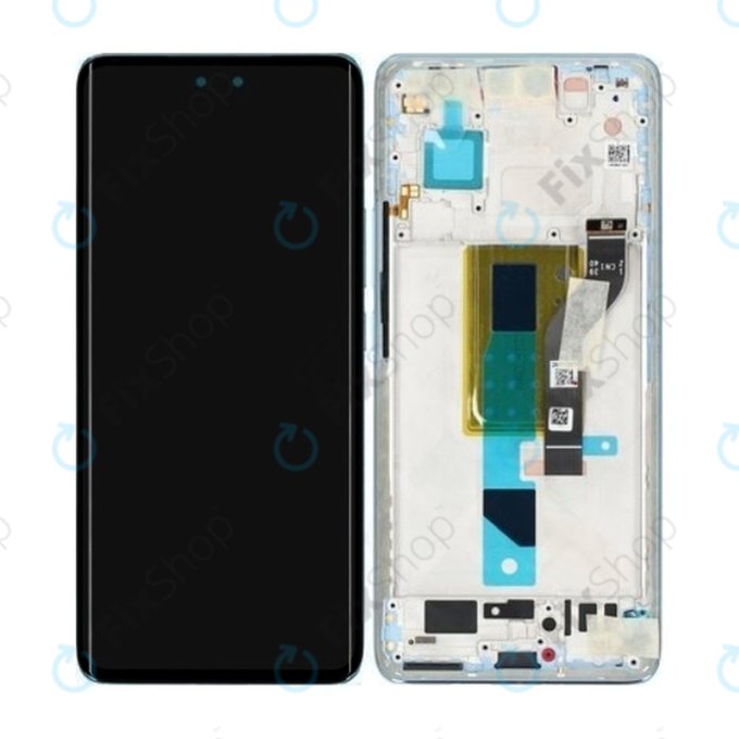 Xiaomi 13 Lite - Écran LCD + Écran Tactile + Cadre (Bleu Lite) - 5600040L9S00 Genuine Service Pack