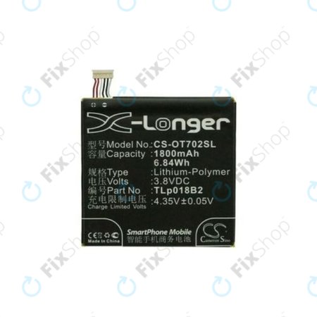 Alcatel One Touch 7024 - Batterie CAC1800008C2 1800mAh HQ