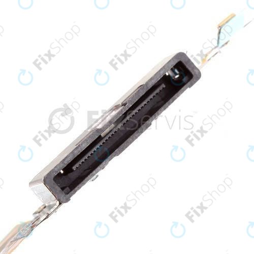 Apple iPhone 4 - Connecteur de charge + Microphone + Câble flexible (Noir)