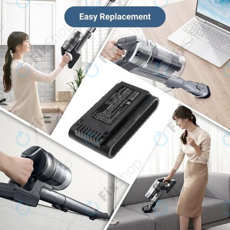 Samsung Jet 75, 75 Multi, 75 Premium, VS70, 90, VS9000 - Batterie VCA-SBT90, VCA-SBT90E, DJ96-00221A Li-Ion 21.6V 2000mAh HQ