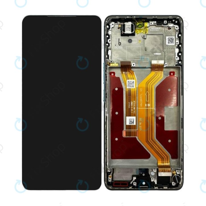 Honor Magic7 Lite - Écran LCD + Écran tactile + Cadre (Jade Cyan) - 0235AMMN Genuine Service Pack