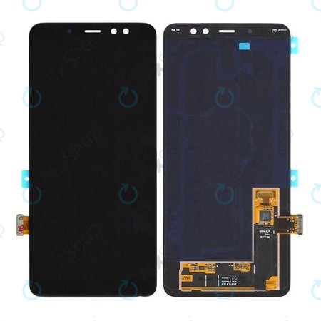 Samsung Galaxy A8 Plus A730F (2018) - Écran LCD + Écran Tactile (Noir) - GH97-21534A Genuine Service Pack