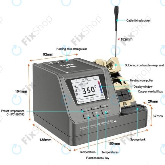 GVM H3 - Station de soudage intelligente 3en1
