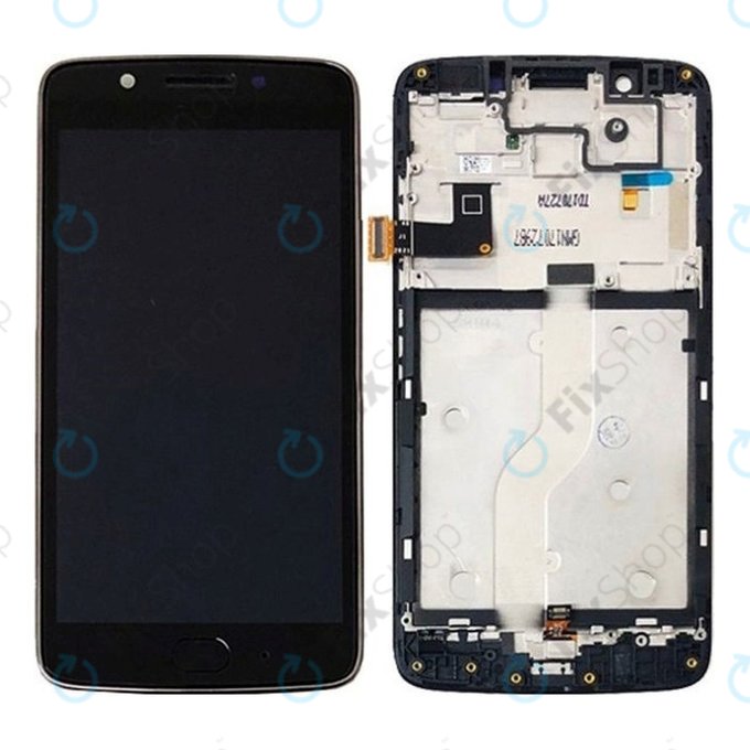 Motorola Moto G5 XT1676 - Écran LCD + Écran Tactile + Cadre (Noir)