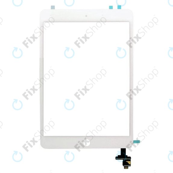 Tactile avec connecteur IC pour iPad Mini, Mini 2, White
