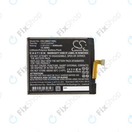 Umidigi A7 Pro - Batterie 1ICP/5/65/87 4000mAh HQ