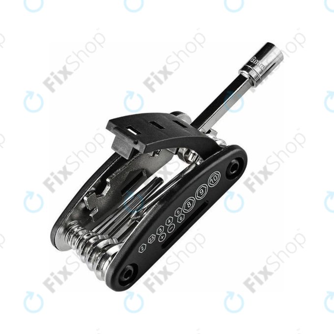 Boîte à outils multifonctionnelle pour scooters et vélos 16 en 1