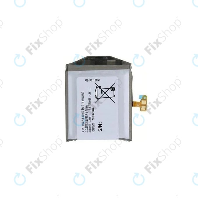 Samsung Galaxy Watch 46 mm R800 - Batterie EB-BR800ABU 472 mAh - GH43-04855A Genuine Service Pack