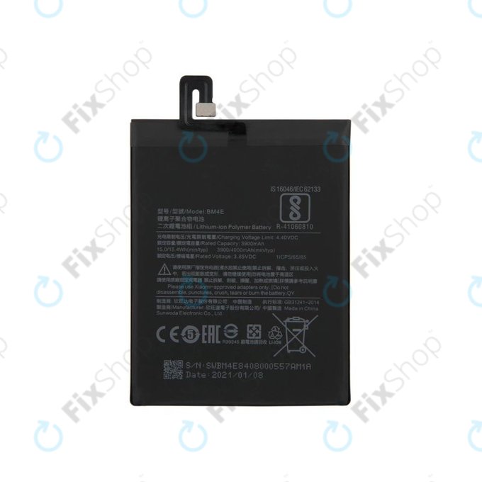 Xiaomi Pocophone F1 - Batterie BM4E 4000mAh