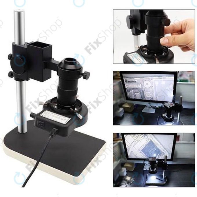 Microscope FX595 - Caméra VGA, HDMI