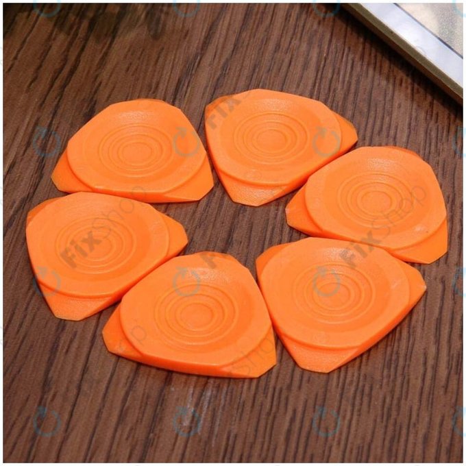 Jakemy Opener - Médiator orange pour démontage - 0.71 mm (Bords effilés)