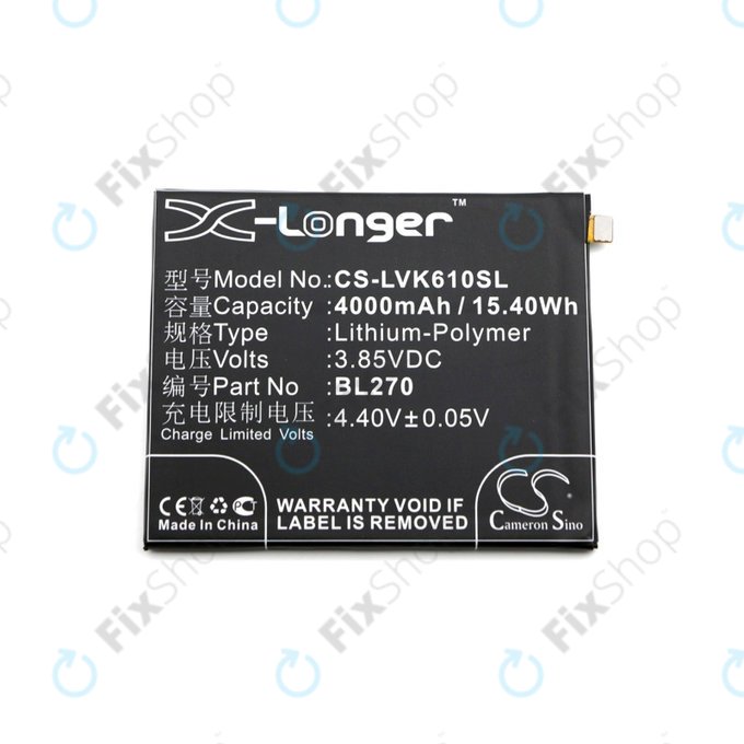 Motorola Moto G6 Play XT1922 - Batterie BL270 4000mAh HQ