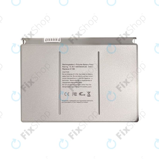 Apple MacBook Pro 17" A1151 (2006) - Batterie A1189 5600mAh