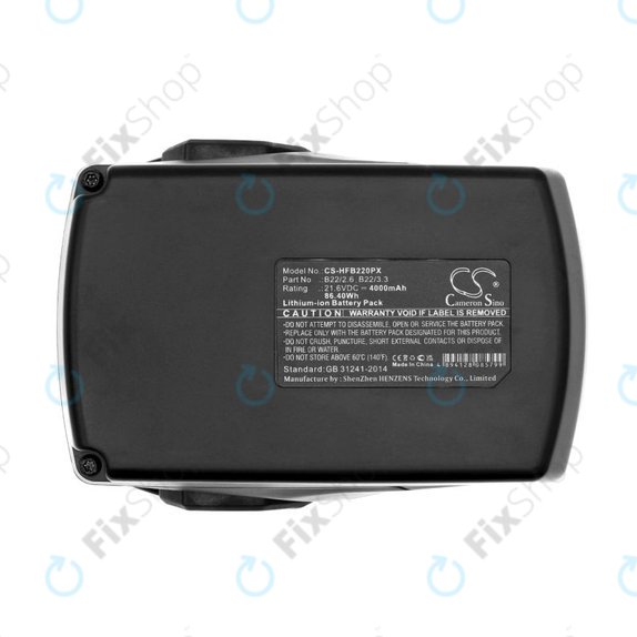 Batterie pour Hilti B22 Ag 125-A22, Wsr 22-A, 4000mAh, Li-Ion, 21.6V, B22/2.6, HQ