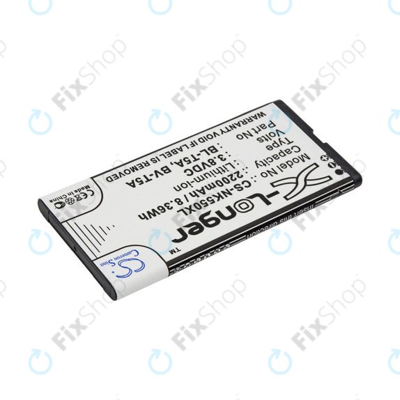 Batterie pour Nokia Lumia 730, 2200mAh, Li-Ion, 3.8V, BL-T5A, HQ
