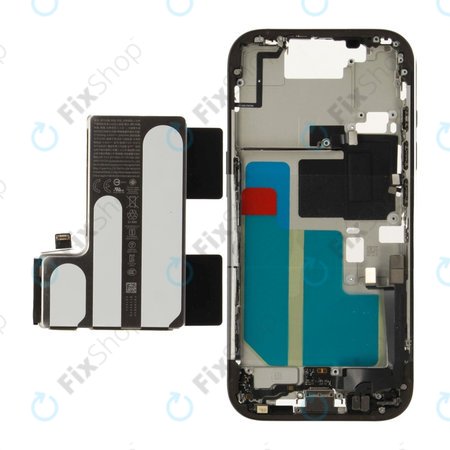 Cadre central avec batterie pour iPhone 16 Pro | Black Titanium | ZD076-00689 | Genuine Apple