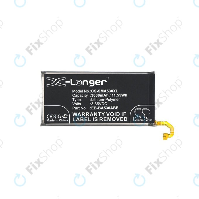 Samsung Galaxy A8 A530F (2018) - Batterie EB-BA530ABE 3000mAh HQ