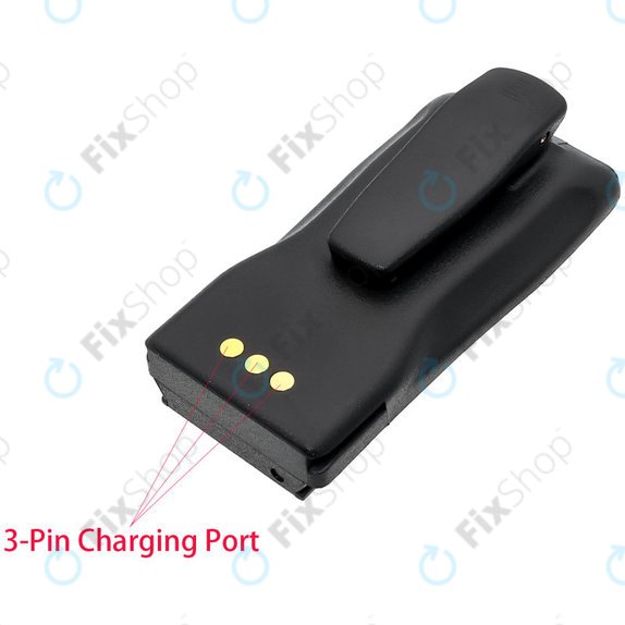 Batterie pour Motorola CP, EP, GP, PM-series, 2500mAh, Ni-MH, 7.5V, PMNN4081, HQ