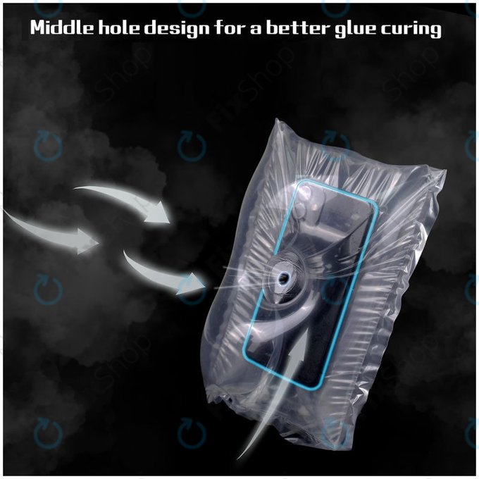 2UUL - Presse à air pour réparation de vitre de tablette (40 sachets)