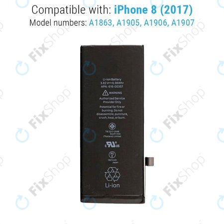 Apple iPhone 8 - Batterie 1821mAh FixPremium