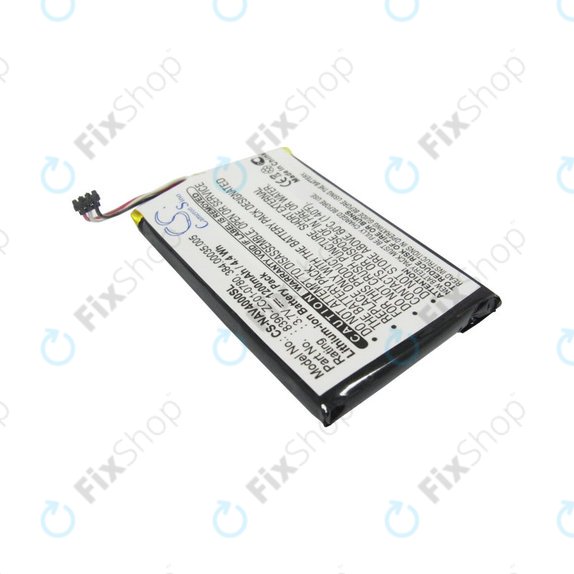 Batterie pour Navigon 40 Easy, Plus, Premium, 1200mAh, Li-Pol, 3.7V, 8390-ZC01-0780, HQ