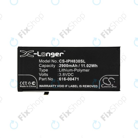 Apple iPhone XR - Batterie 616-00471, 616-00468 2900mAh HQ