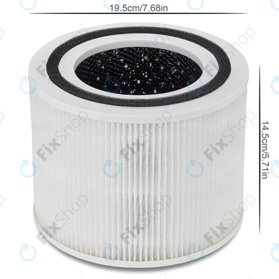 Levoit Core 300, 300s, P350 - Filtre HEPA (Charbon actif)