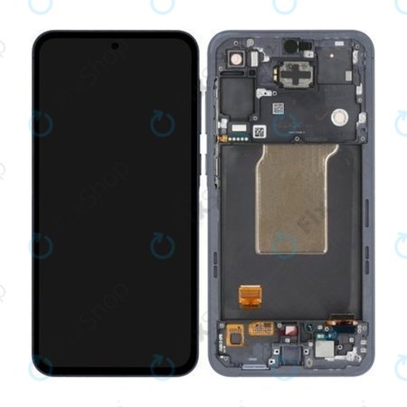 Samsung Galaxy A55 A556B - Écran LCD + Écran tactile + Cadre (Awesome Navy) - GH82-34305A Genuine Service Pack