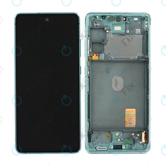 Samsung Galaxy S20 FE G780F - Écran LCD + Tactile + Cadre (Cloud Mint) - GH82-24220D, GH82-31328D, GH82-31329D, GH82-24219D, GH82-24214D, GH82-24215D Genuine Service Pack