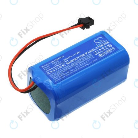 Batterie pour Tesla Robostar IQ550, 2600mAh, Li-Ion, 14.4V, 106936, HQ