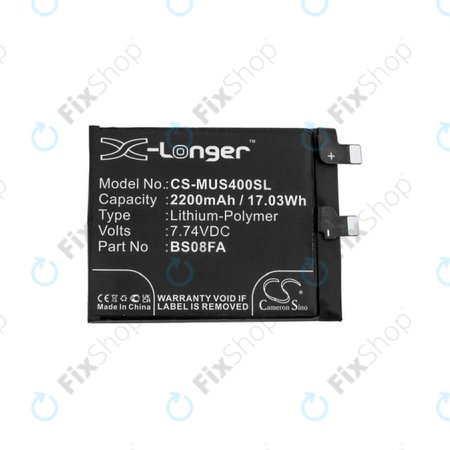 Xiaomi Black Shark 4, 4S - Batterie BS08FA 2200mAh HQ
